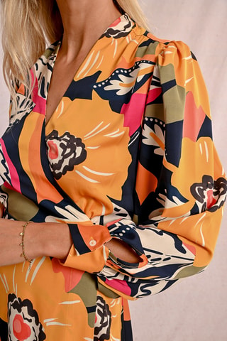 Robe patineuse - Moutarde - Molly Bracken