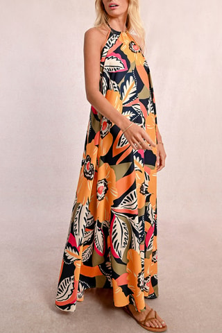Vestido largo - Negro - Molly Bracken