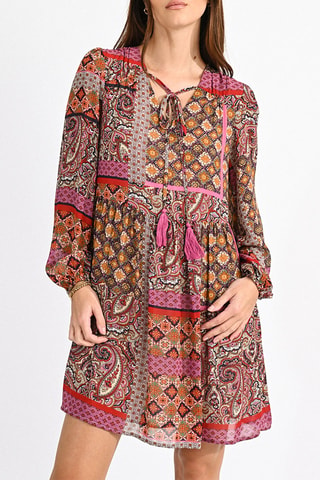 Vestido recto - Fucsia - Molly Bracken
