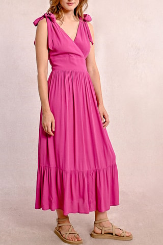 Vestido largo - Fucsia - Molly Bracken