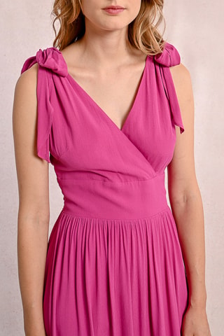 Vestido largo - Fucsia - Molly Bracken