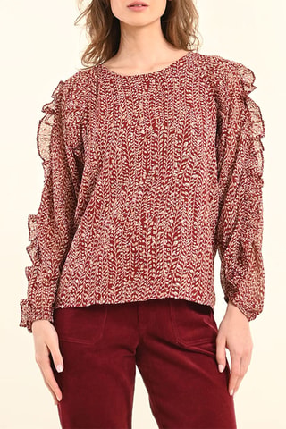 Blouse - Rouge - Molly Bracken