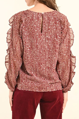 Blouse - Rouge - Molly Bracken