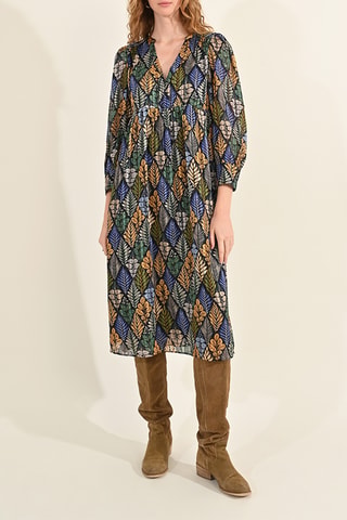 Vestido midi - Negro - Molly Bracken