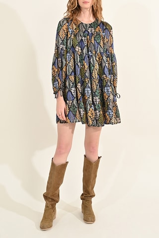 Vestido recto - Negro - Molly Bracken