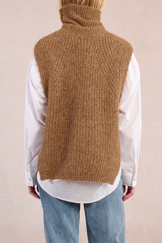 Pull sans manches - Camel - Molly Bracken