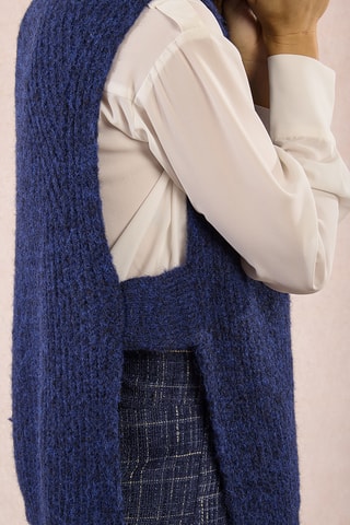Pull sans manches - Bleu marine - Molly Bracken