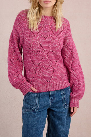 Pull - Violet chiné - Molly Bracken
