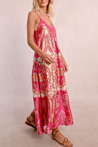 Robe longue - Rose - Molly Bracken