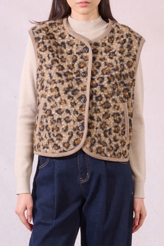 Veste sans manches - Marron - Molly Bracken