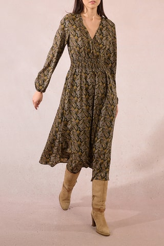 Robe midi - Kaki - Molly Bracken