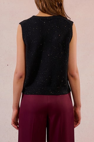 Gilet sans manches - Noir - Molly Bracken