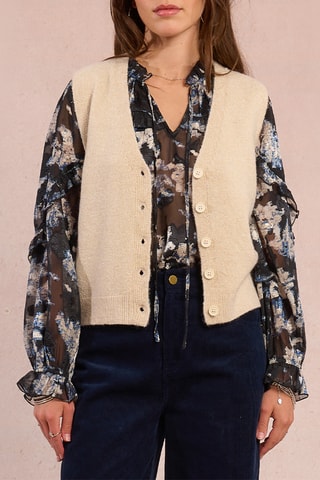 Gilet sans manches - Beige - Molly Bracken