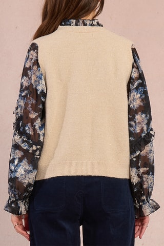 Gilet sans manches - Beige - Molly Bracken