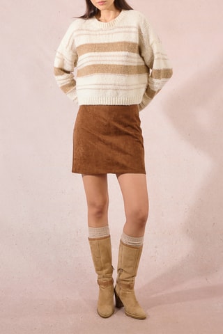 Pull - Ecru et beige - Molly Bracken