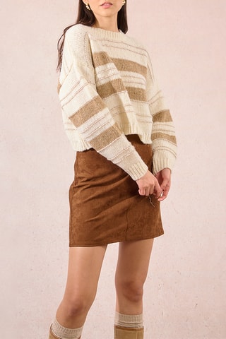 Pull - Ecru et beige - Molly Bracken