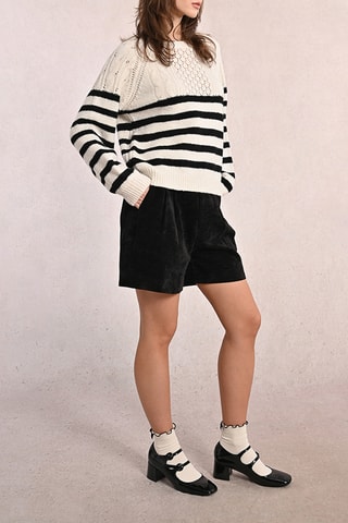 Pull - Ecru et noir - Molly Bracken