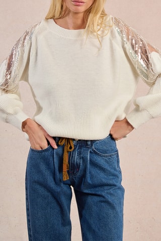 Pull - Ecru - Molly Bracken