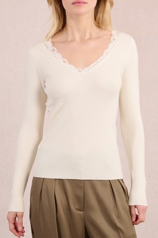 Top - Ecru - Molly Bracken