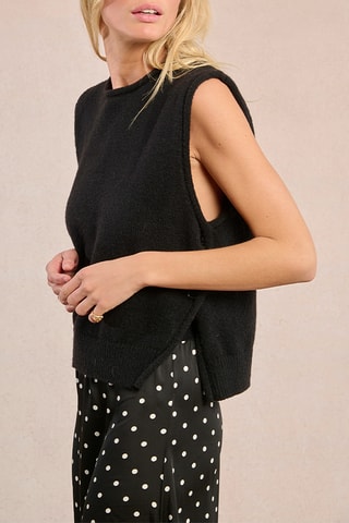 Pull sans manches - Noir - Molly Bracken