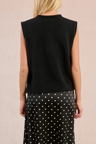 Pull sans manches - Noir - Molly Bracken