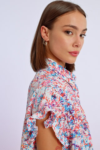 Robe chemise - Blanc - Lili X Molly