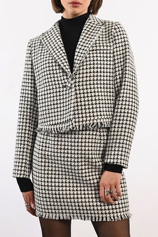 Veste courte - Noir et blanc - Lili X Molly