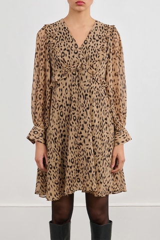 Robe trapèze - Beige - Lili X Molly