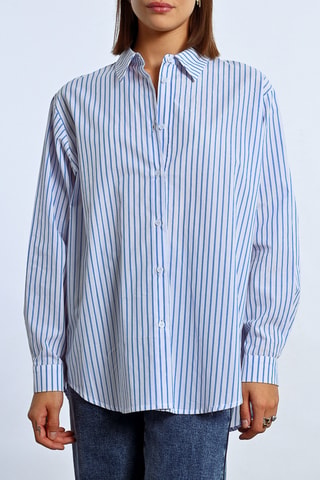 Chemisier oversize - Bleu clair - Lili X Molly