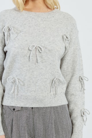 Pull - Gris clair chiné - Lili X Molly