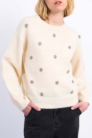 Pull - Blanc - Lili X Molly