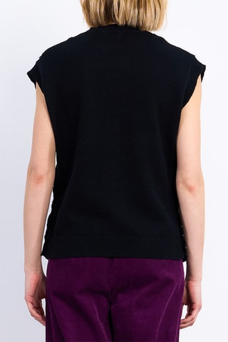 Pull sans manches - Noir - Lili X Molly