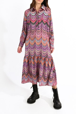 Vestido midi - Rosa - Molly Bracken