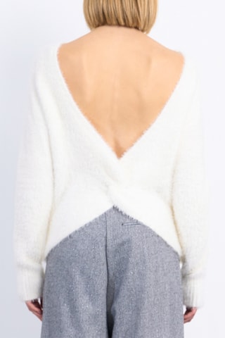 Pull - Blanc - Lili X Molly