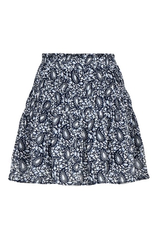 Jupe patineuse taille haute - Bleu foncé - Girl