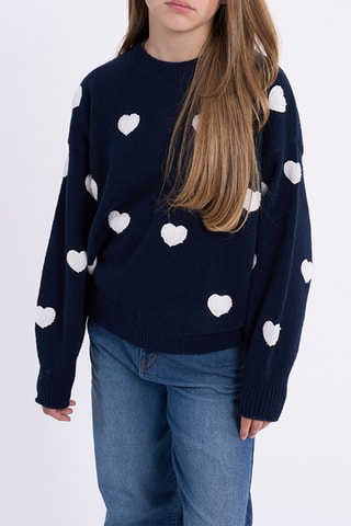 Pull - Bleu marine - Girl