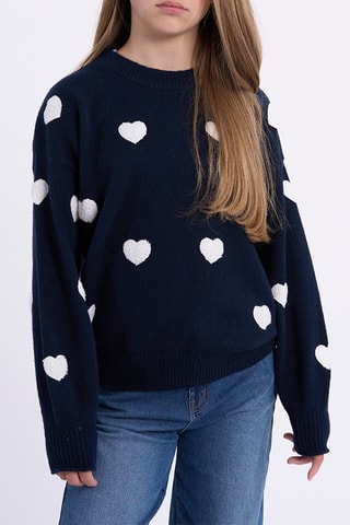 Pull - Bleu marine - Girl