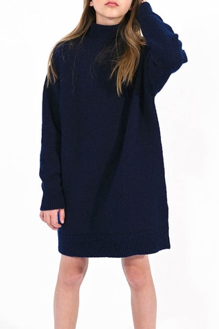 Robe pull - Bleu marine - Girl