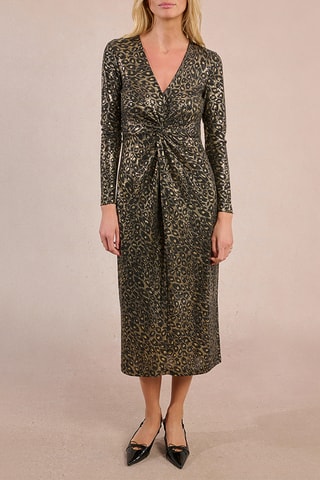 Robe midi - Doré - Molly Bracken