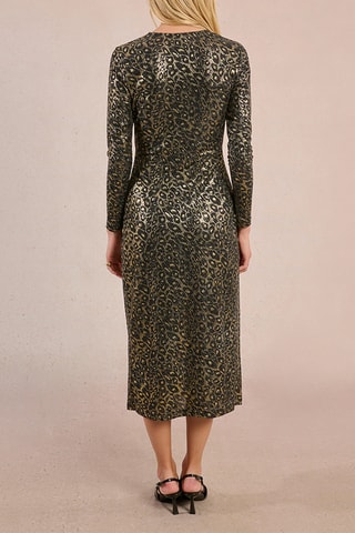 Robe midi - Doré - Molly Bracken