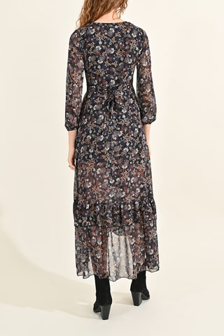Vestido midi - Negro - Molly Bracken