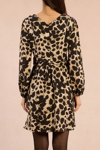Vestido evasé - Caqui y negro - Molly Bracken