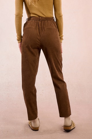 Pantalon en velours - Marron - Molly Bracken