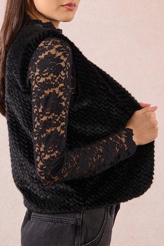 Gilet sans manches - Noir - Molly Bracken