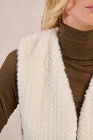 Gilet sans manches - Ecru - Molly Bracken