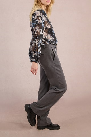 Pantalon droit - Gris foncé - Molly Bracken