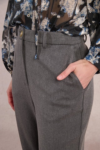 Pantalon droit - Gris foncé - Molly Bracken