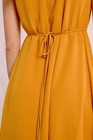 Vestido midi - Amarillo - Molly Bracken