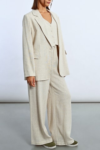Veste en lin - Ecru - Lili X Molly