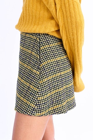 Jupe trapèze taille haute - Jaune - Lili X Molly